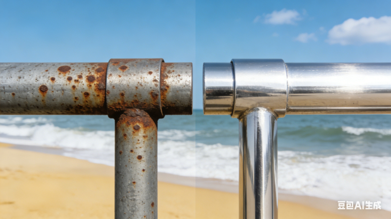 海邊護(hù)欄不銹鋼管選型對(duì)比