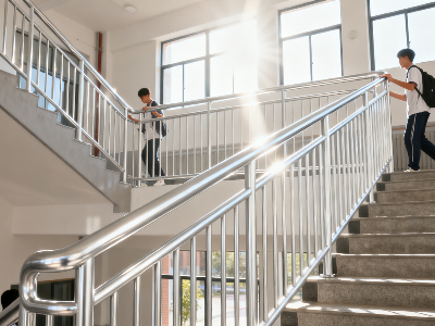 解鎖校園安全新防線：不銹鋼護(hù)欄的獨(dú)特魅力