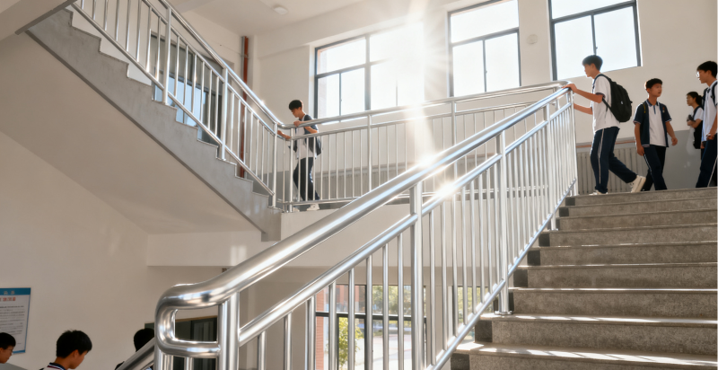 學(xué)校不銹鋼護(hù)欄文章撰寫(xiě)