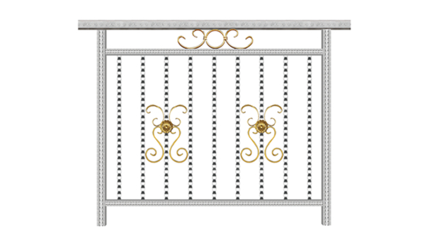 豪華不銹鋼陽臺護(hù)欄