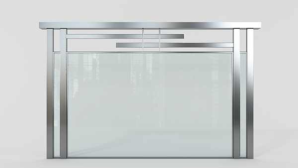 玻璃不銹鋼護欄XSF-19-0041