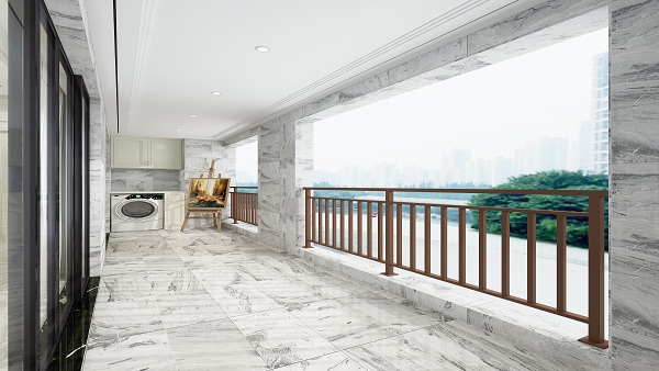 不銹鋼護(hù)欄陽臺(tái)