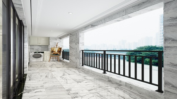 不銹鋼護(hù)欄陽臺(tái)