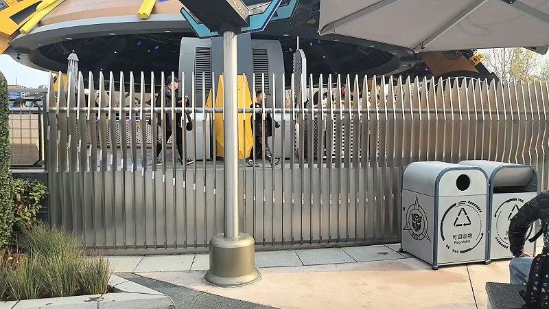 環(huán)球影城不銹鋼圍欄