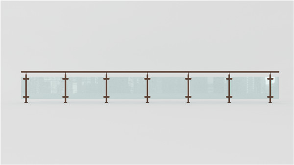 游泳池玻璃不銹鋼欄桿